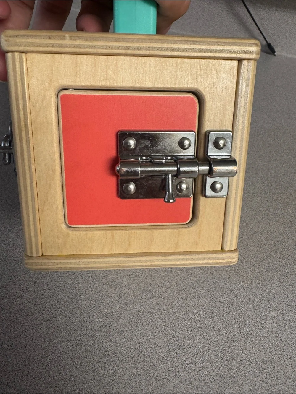 Wooden Lockbox Toy lovevery
